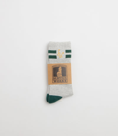 Service Works Monogram Socks - Heather