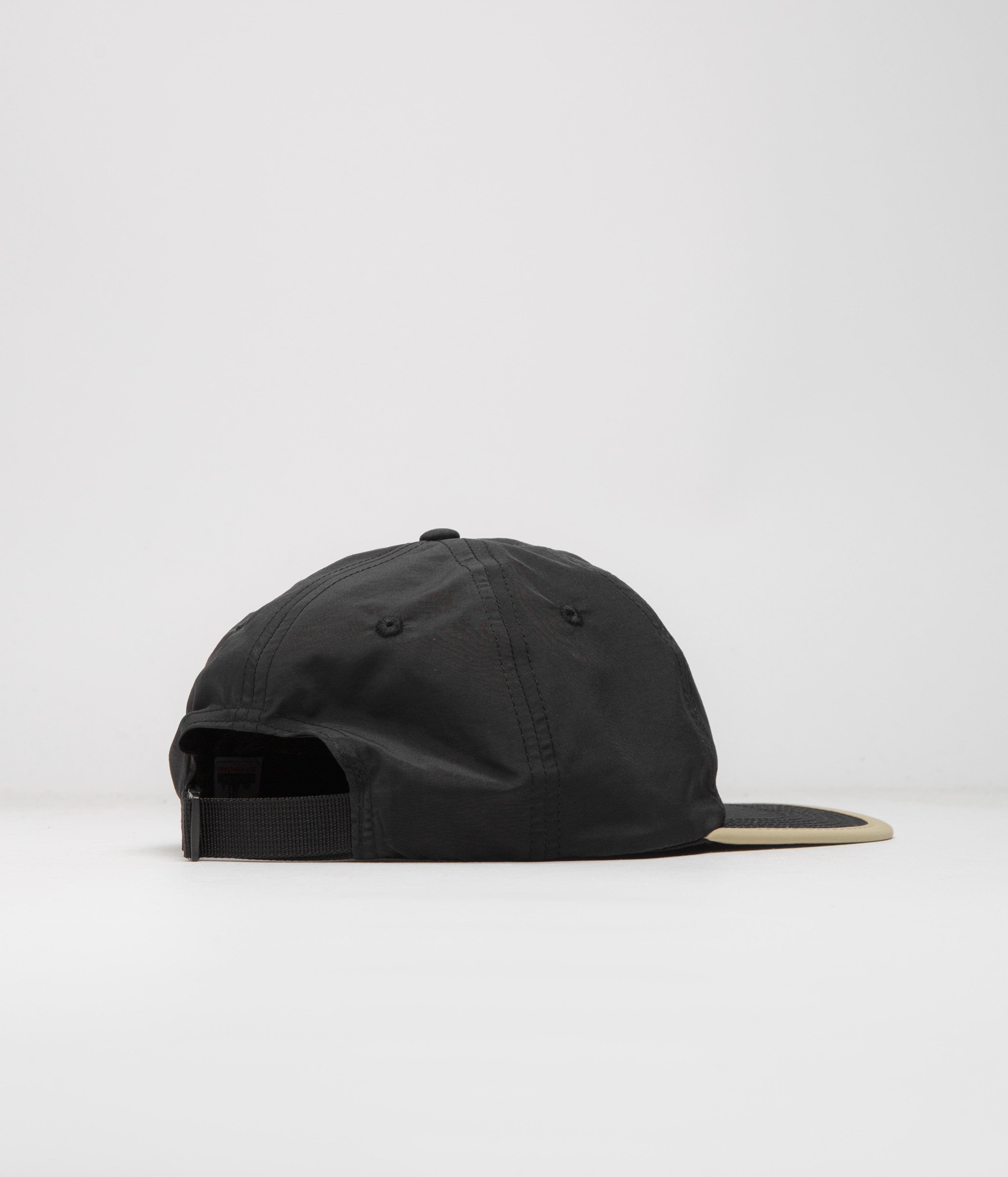 Service Works Nylon Sticker Cap - Black | Flatspot