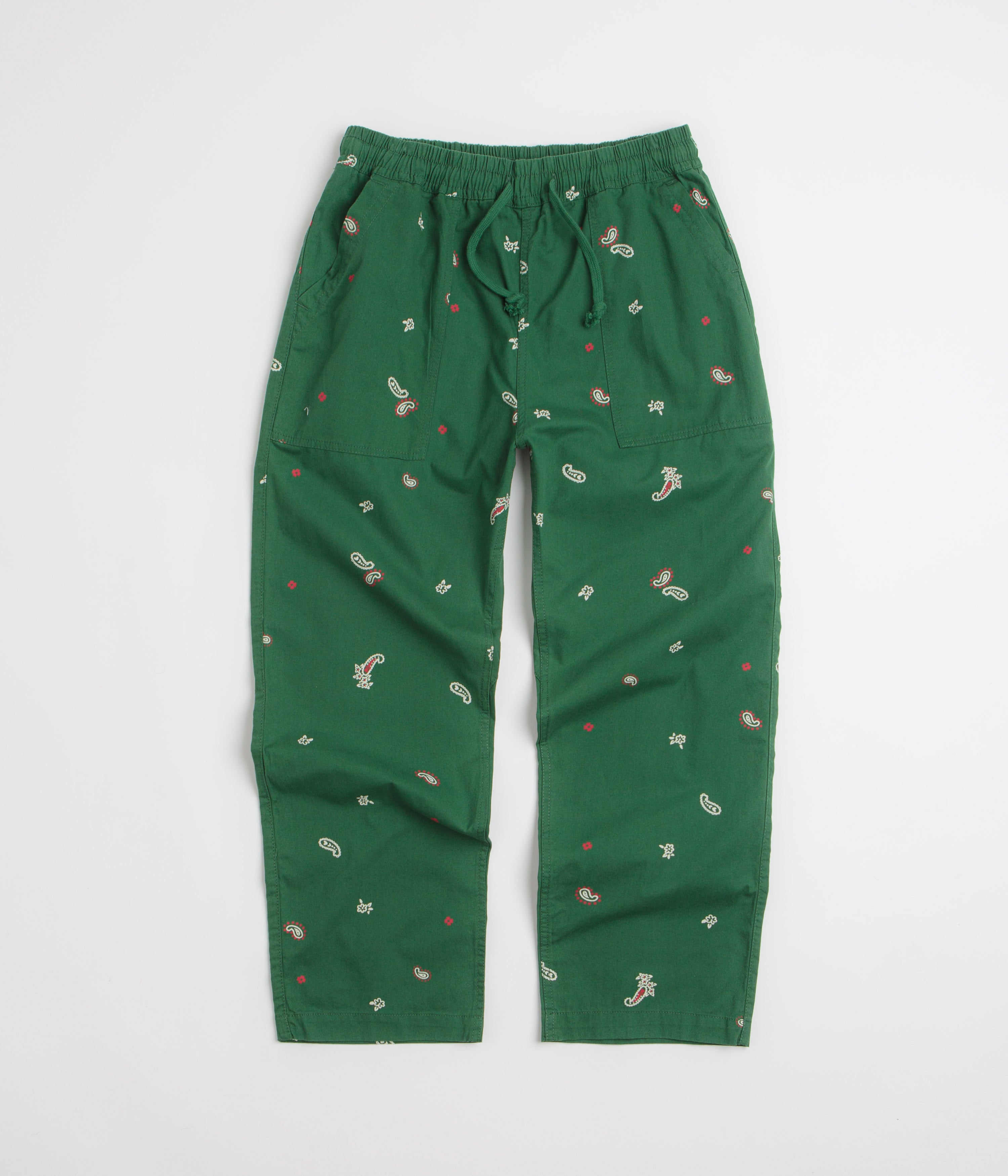 Service Works Paisley Chef Pants - Forest