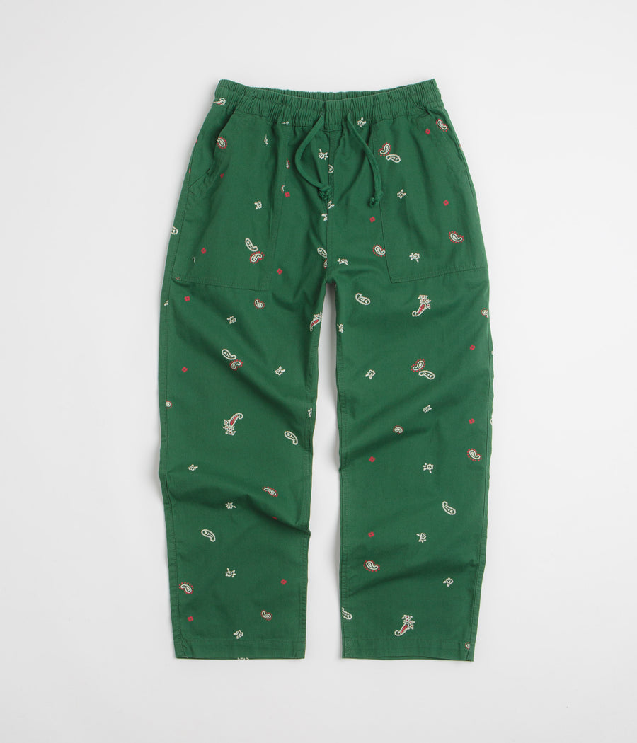 Service Works Paisley Chef Pants - Forest