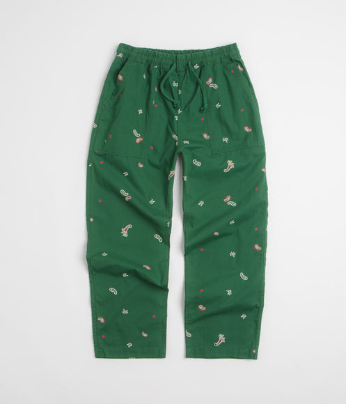 Service Works Paisley Chef Pants - Forest