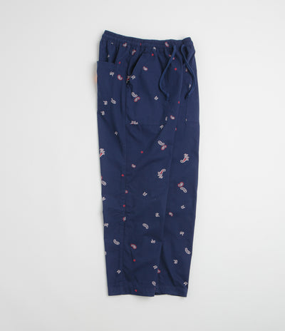 Service Works Paisley Chef Pants - Royal