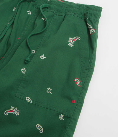 Service Works Paisley Chef Shorts - Forest