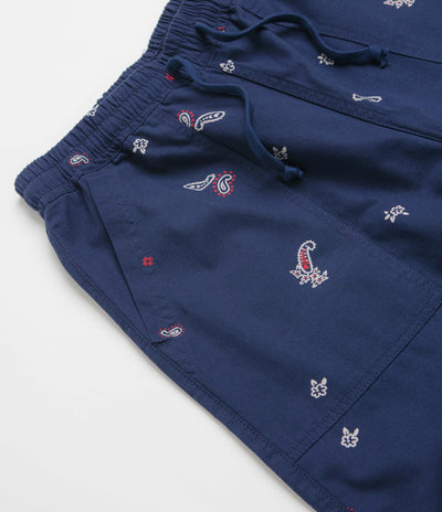 Service Works Paisley Chef Shorts - Royal