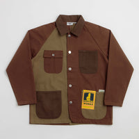 Service Works Patchwork Coverall 2.0 Jacket - Brown thumbnail