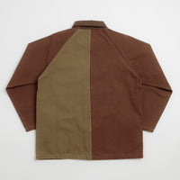 Service Works Patchwork Coverall 2.0 Jacket - Brown thumbnail