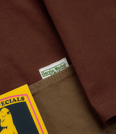 Service Works Patchwork Coverall 2.0 Jacket - Brown