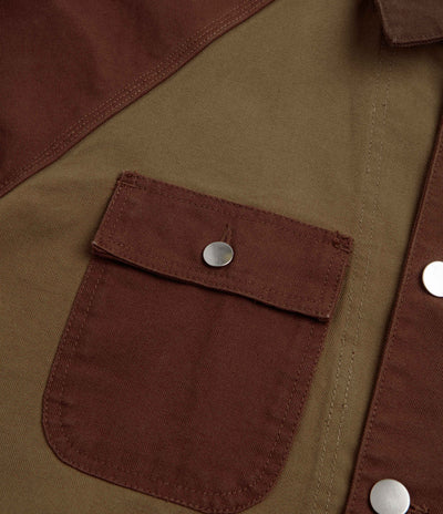 Service Works Patchwork Coverall 2.0 Jacket - Brown