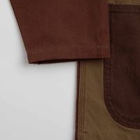 Service Works Patchwork Coverall 2.0 Jacket - Brown thumbnail