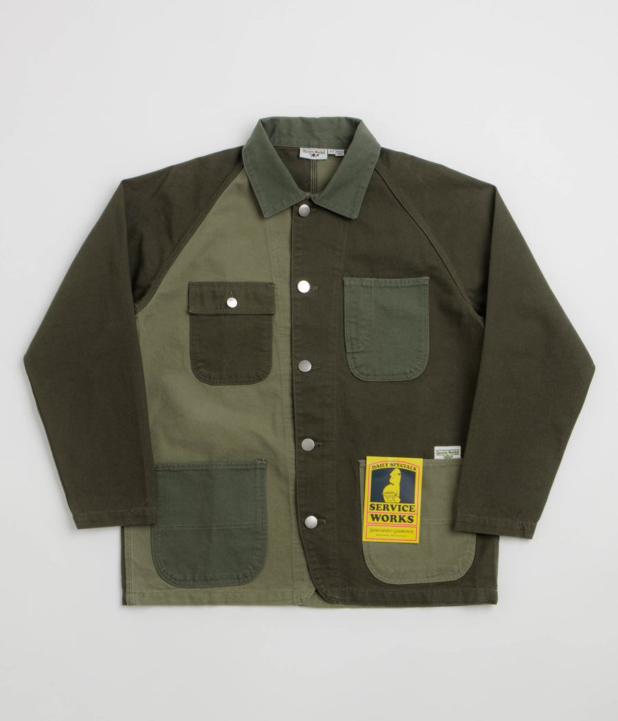 Service Works Patchwork Coverall 2.0 Jacket - Green