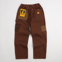 Service Works Patchwork Utility Chef Pants - Brown thumbnail