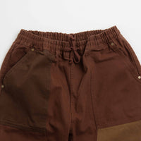Service Works Patchwork Utility Chef Pants - Brown thumbnail