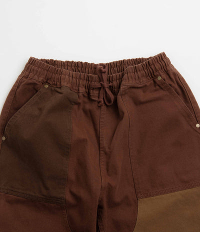 Service Works Patchwork Utility Chef Pants - Brown