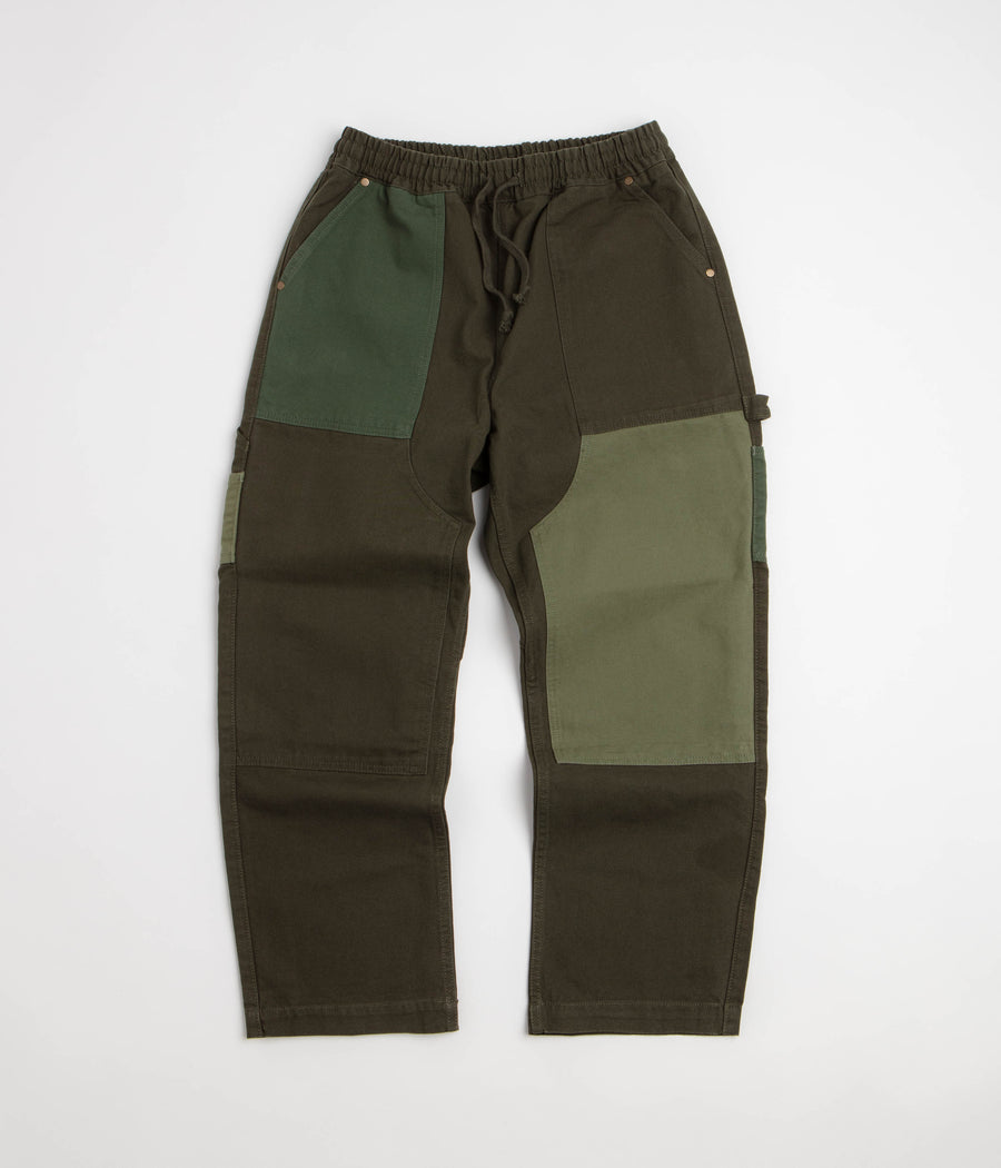 Service Works Patchwork Utility Chef Pants - Green