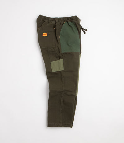 Service Works Patchwork Utility Chef Pants - Green