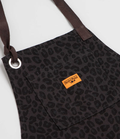 Service Works Patterned Apron - Black Leopard