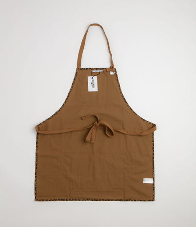 Service Works Patterned Apron - Brown Leopard