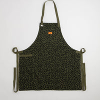 Service Works Patterned Apron - Green Leopard thumbnail