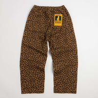 Service Works Patterned Easy Chef Pants - Brown Leopard thumbnail