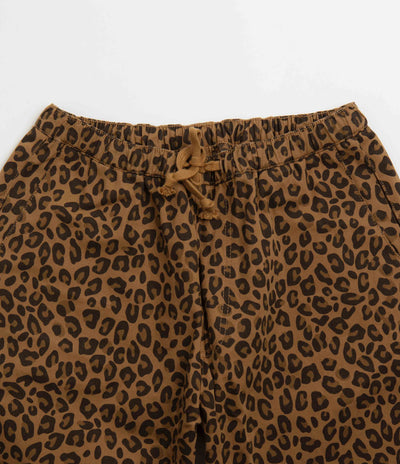 Service Works Patterned Easy Chef Pants - Brown Leopard