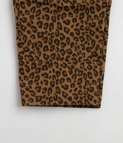 Service Works Patterned Easy Chef Pants - Brown Leopard