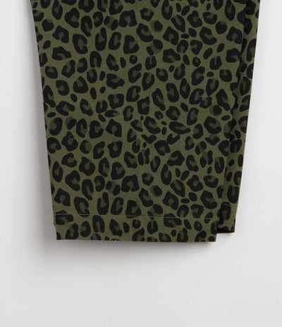 Service Works Patterned Easy Chef Pants - Green Leopard