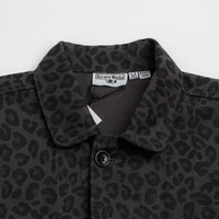 Service Works Patterned Easy Chef Shirt - Black Leopard thumbnail