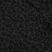 Service Works Patterned Easy Chef Shirt - Black Leopard thumbnail