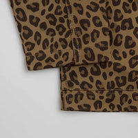 Service Works Patterned Easy Chef Shirt - Brown Leopard thumbnail