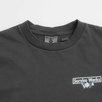 Service Works Pigment Dyed Trademark T-Shirt - Black thumbnail