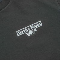 Service Works Pigment Dyed Trademark T-Shirt - Black thumbnail
