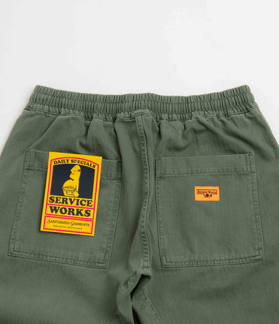 Service Works Pigment HBT Chef Pants - Olive