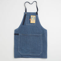 Service Works Pinstripe Denim Apron - Indigo thumbnail