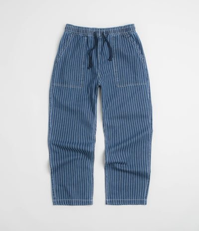 Service Works Pinstripe Denim Chef Pants - Indigo
