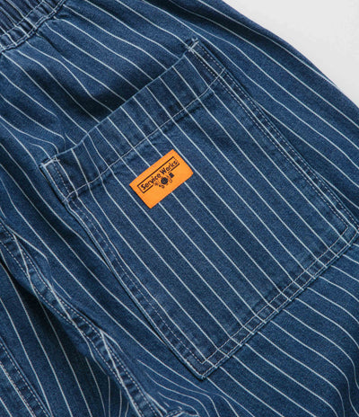 Service Works Pinstripe Denim Chef Pants - Indigo