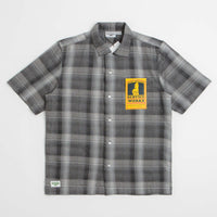 Service Works Plaid Resort Short Sleeve Shirt - Black thumbnail