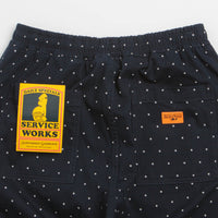 Service Works Polka Dot Chef Pants in Navy thumbnail