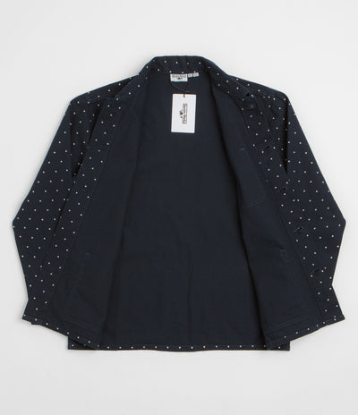 Service Works Polka Dot Chore Shirt in Navy