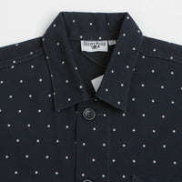 Service Works Polka Dot Chore Shirt in Navy thumbnail