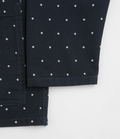 Service Works Polka Dot Chore Shirt in Navy