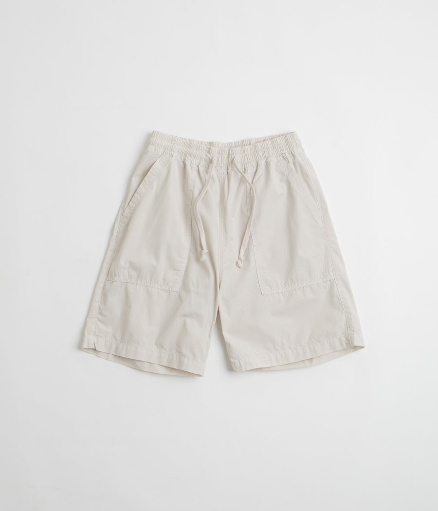 Service Works Poplin Chef Shorts in Salt