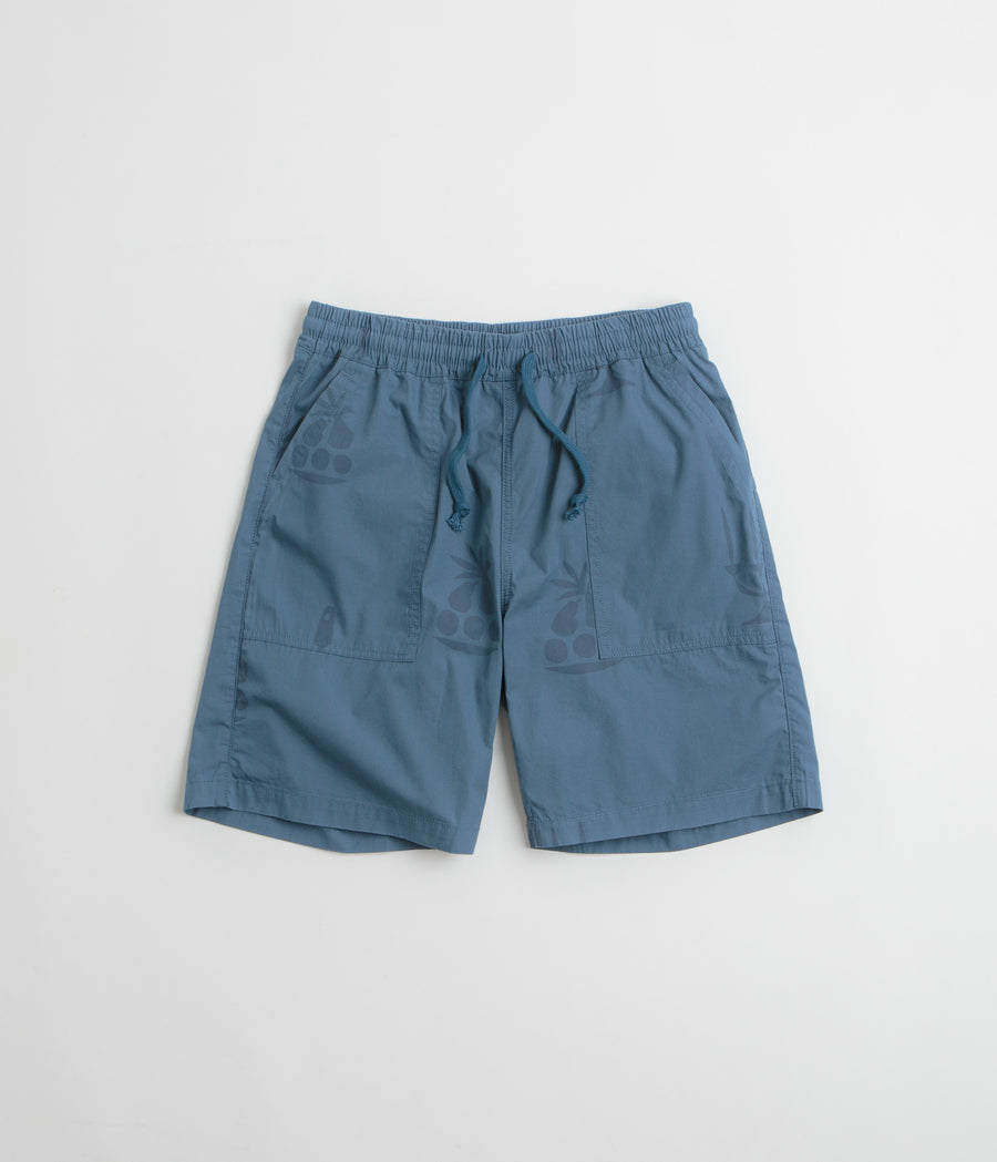 Service Works Poplin Printed Chef Shorts in Slate