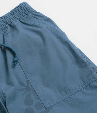 Service Works Poplin Printed Chef Shorts in Slate
