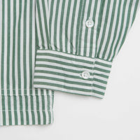 Service Works Poplin Stripe Waiter Shirt - Forest thumbnail