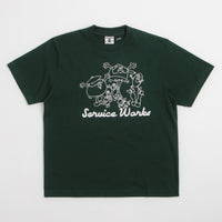 Service Works Pots & Pans T-Shirt in Forest thumbnail