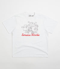 Service Works Pots & Pans T-Shirt in White