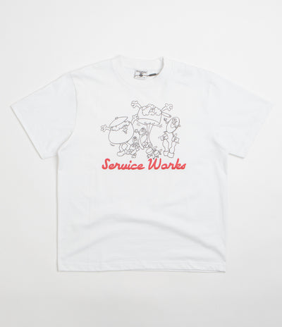 Service Works Pots & Pans T-Shirt in White