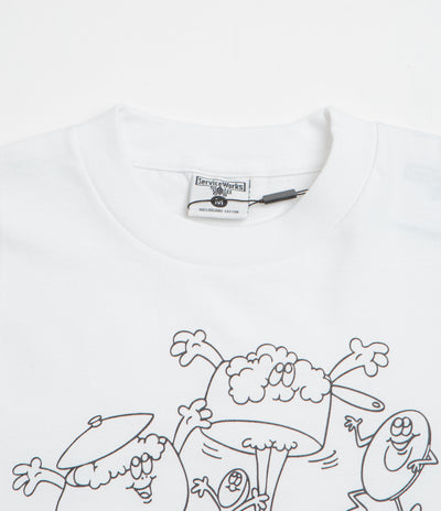Service Works Pots & Pans T-Shirt in White