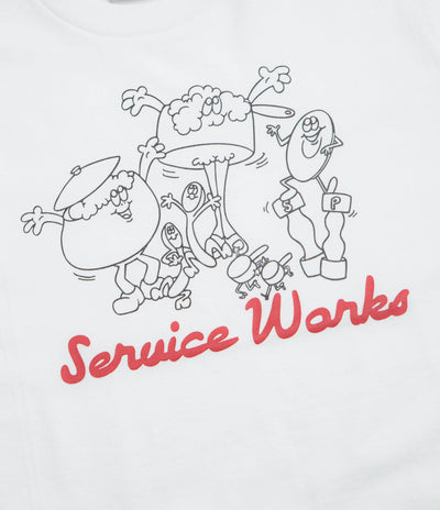 Service Works Pots & Pans T-Shirt in White