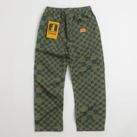 Service Works Printed Chef Pants - Olive Checker thumbnail